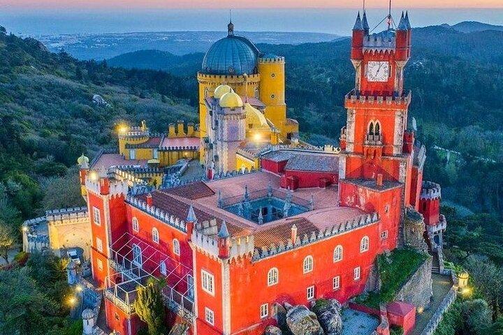 Sintra 1/2 journée de visite + Pena Palce + 2 cadeaux (y compris les billets)