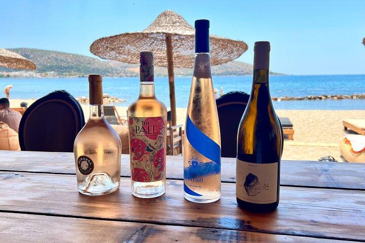 Græsk vin tur med en sommelier & strand dag - Athenian Riviera