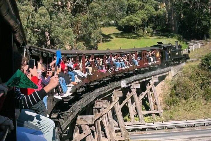 パフィングビリーとフィリップ島日帰りツアー（メルボルン中国ツアー）