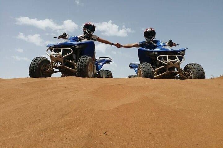 Best Quad Ride in Agadir at the Beach Desert Dunes & Forest Track