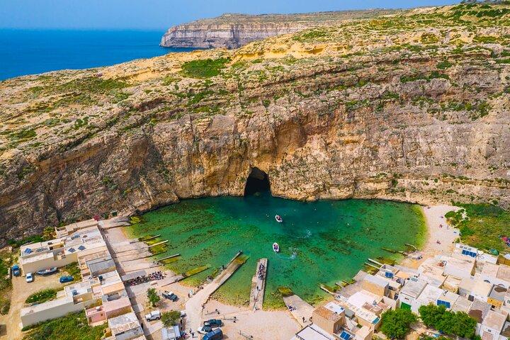 Gozo heldags gruppbusstur inklusive lunch och transfer