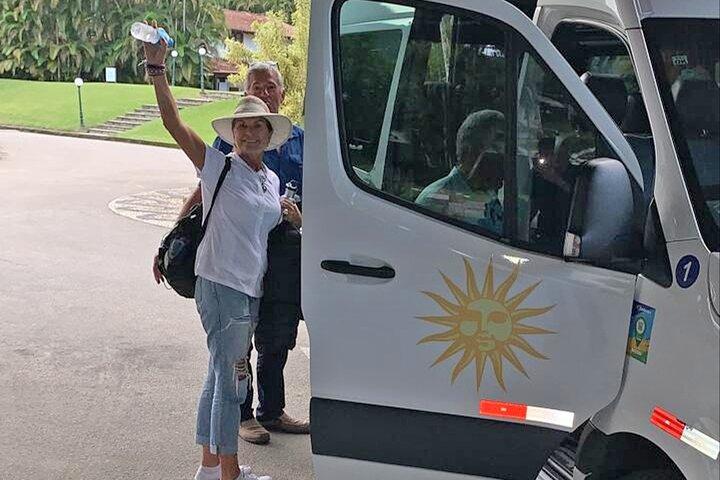 Depuis Angra Dos Reis : transport partagé jusqu'à Paraty
