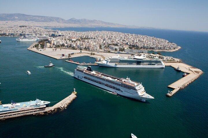 Transport privé du port du Pirée à l'aéroport d'Athènes