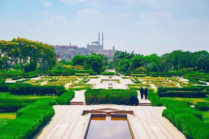 Visite guidée privée d'une demi-journée à Al Azhar avec transfert inclus