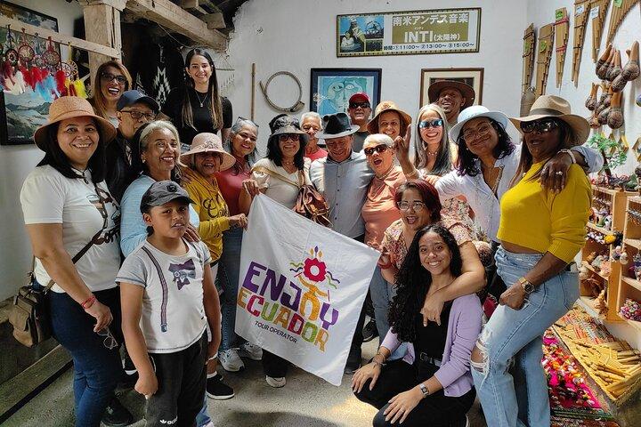 Tour hele dag Mercado de Otavalo + Cotacachi, Ecuador.