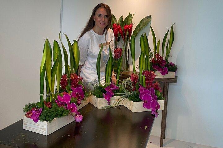 Atelier de composition florale de Ho Chi Minh