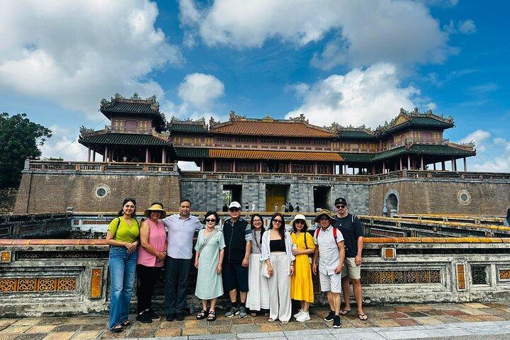 Von Hoi An/Da Nang : Hue Imperial City Tour über Hai Van Pass