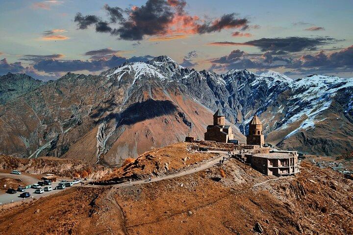 Guided Day Trip from Tbilisi to Ananuri Gudauri and Kazbegi