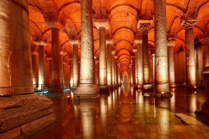 Privat Hagia Sofia Sultanahmet Blå moskén Cistern Grand Bazaar