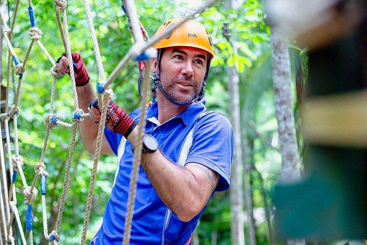 Ultimate Zipline Games Challenge in Krabi