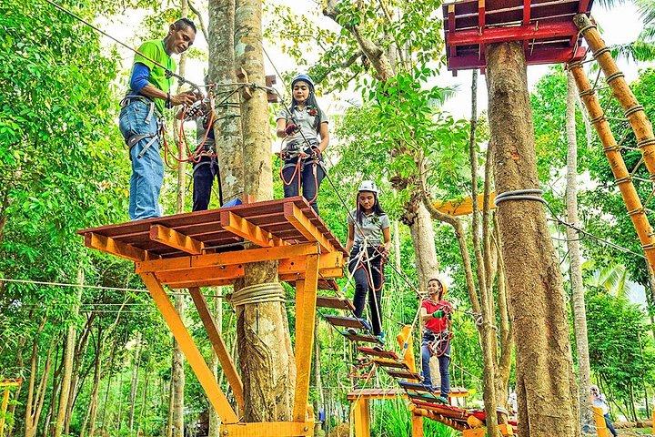 Ultimate Zipline Games Challenge in Krabi