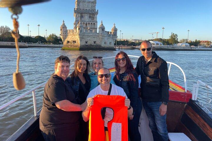 Lisbon Daytime & Sunset Tradicional Boat Tour Sightseeing Cruise