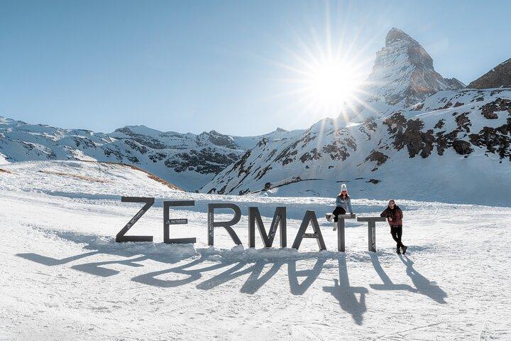 Tagestour zum Zermatt Matterhorn und Gletscherparadies ab Lausanne