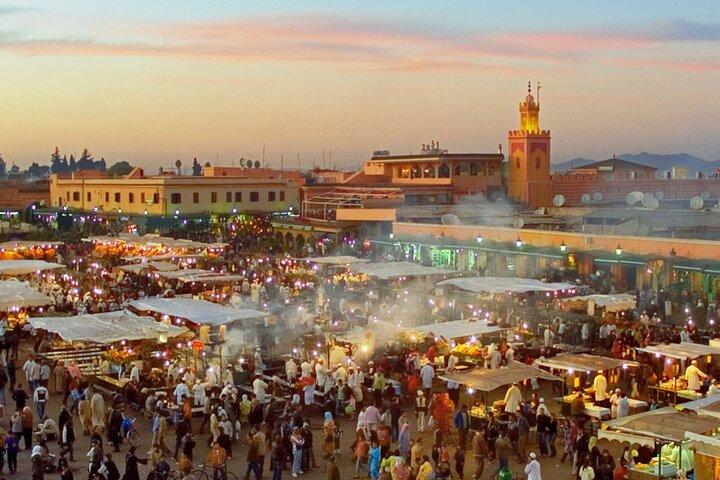 Tour de compras de lujo en Marrakech con transporte