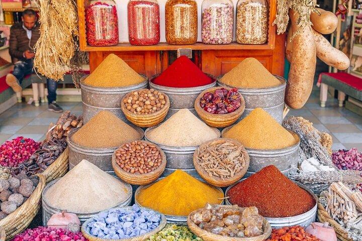 Tour de compras de lujo en Marrakech con transporte