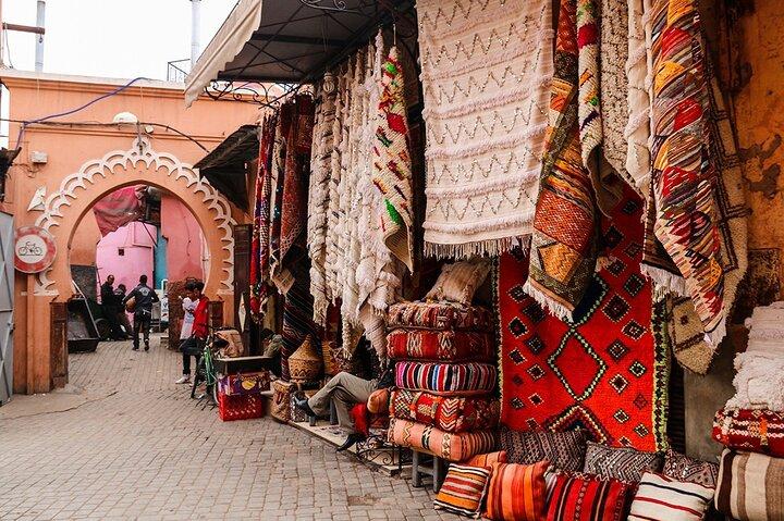 Tour de compras de lujo en Marrakech con transporte