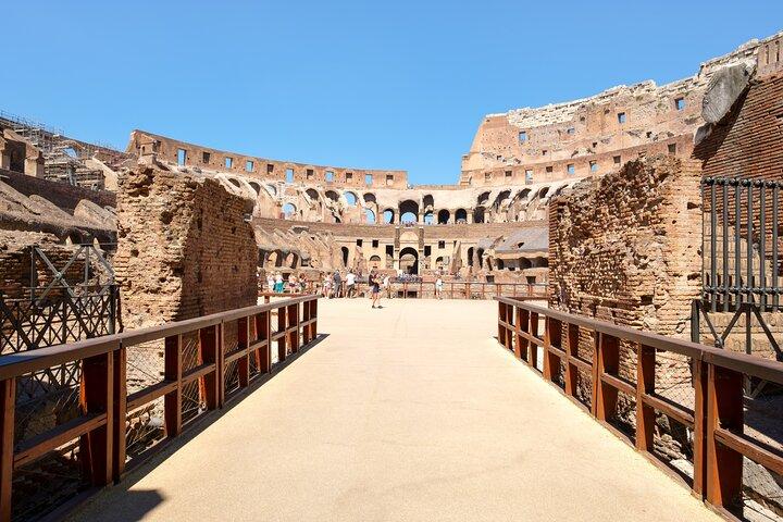 Colisée avec Arena Express Tour avec Forum et Colline Palatine
