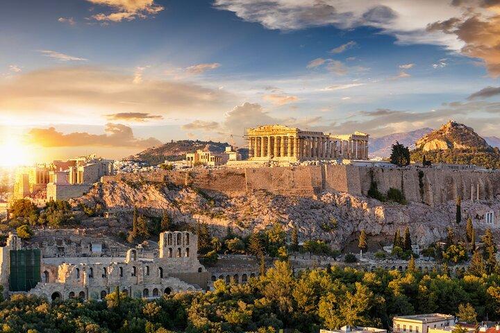 Tour privato di lusso nei punti salienti della città di Atene con ritiro