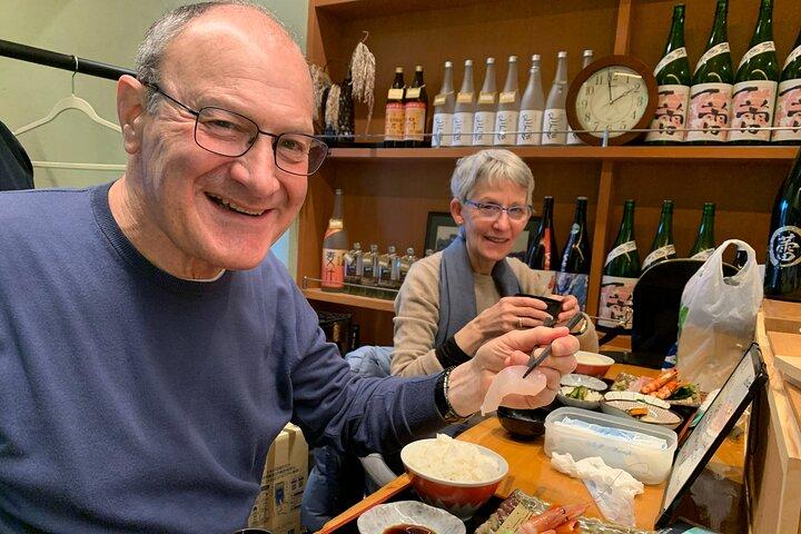 Tour van een halve dag naar Tokyo Local Sake Tasting met gelicentieerde Gids