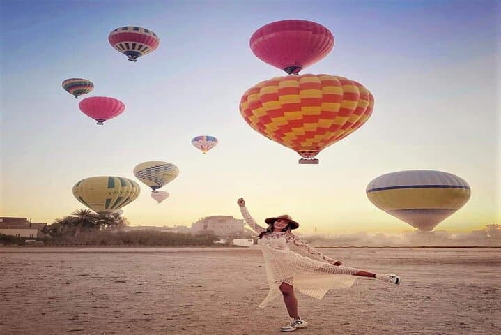 The Magic of Luxor: Hot Air Balloon Adventure at Dawn