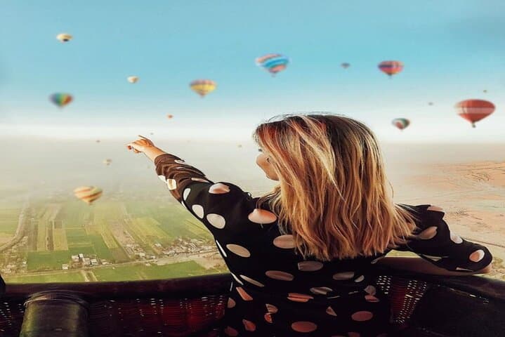 Hot Air Balloon Ride Luxor, Egypt