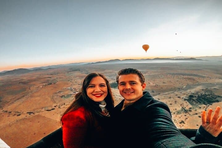 LUXURY Hot Air Balloon Ride Over Luxor