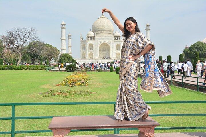 Visita guiada sin colas al Taj Mahal con complementos opcionales