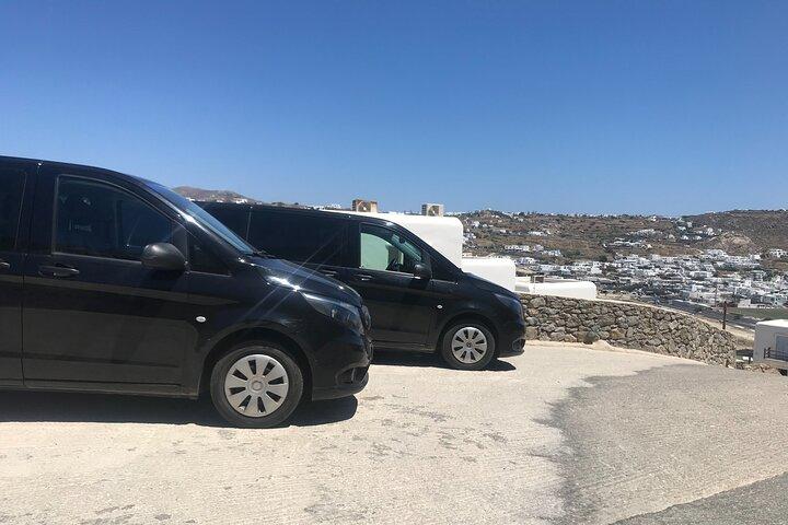 Trasferimento privato di lusso a Mykonos