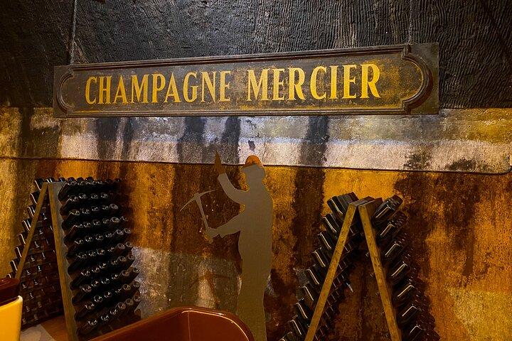 Privat Champagne Mercier Nicolas Feuillatte Resa från Paris