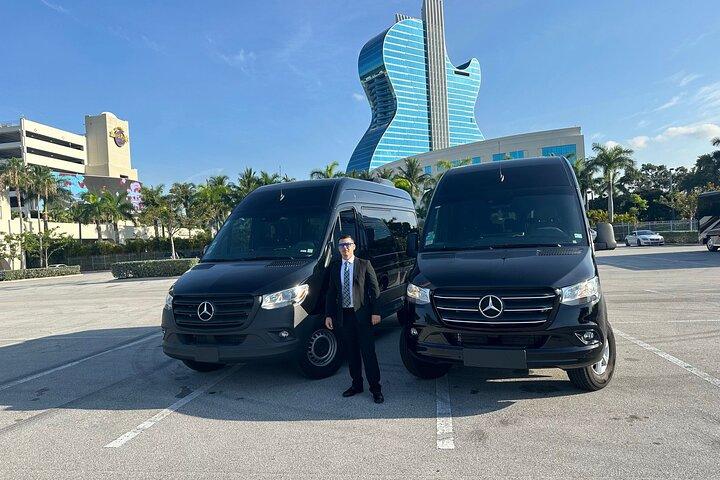 Servicio de traslado desde el aeropuerto y hoteles de Miami al puerto de Miami