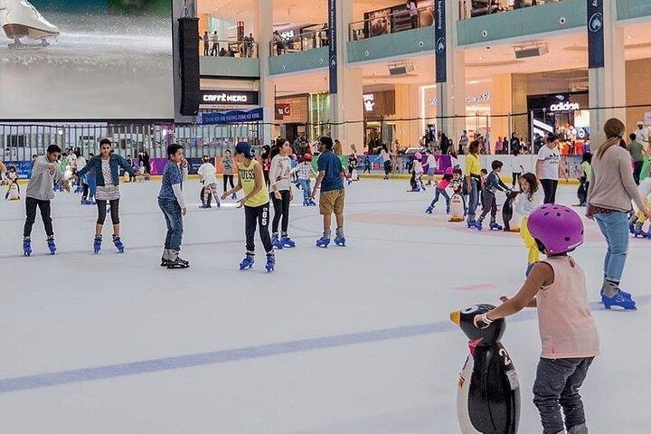 Skøjtebane i Dubai Mall Adgangsbillet