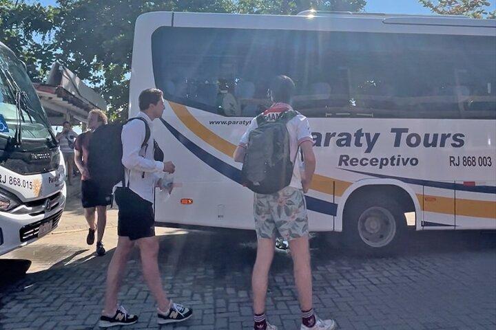 Desde Paraty: transfer compartido para San Pablo