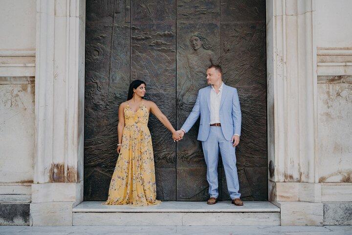 Sessão fotográfica profissional privada em Positano para casal e família
