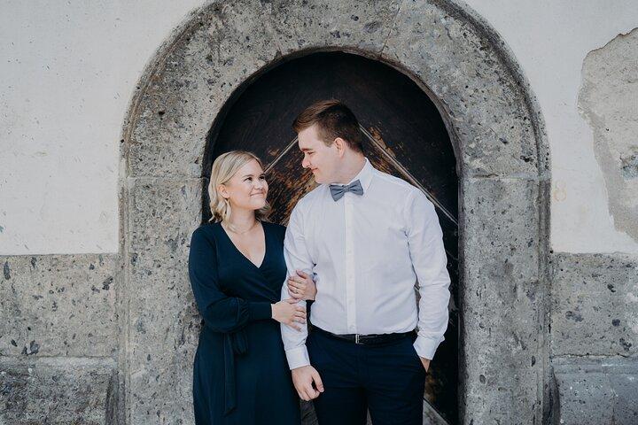 Sessão fotográfica profissional privada em Positano para casal e família