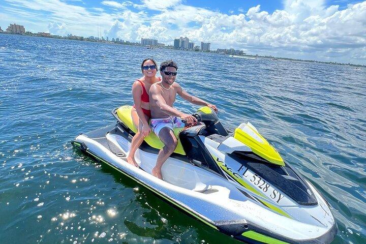 Jetskitour in Miami mit Bootsfahrt
