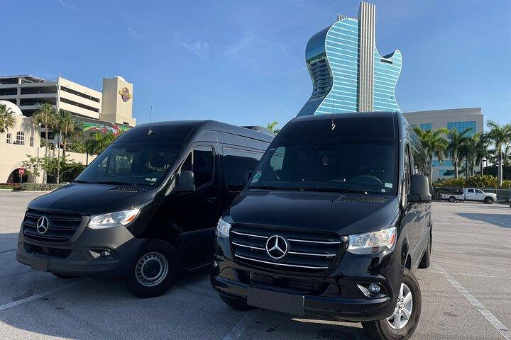 Servicio de traslado desde el aeropuerto y hoteles de Miami al puerto de Miami