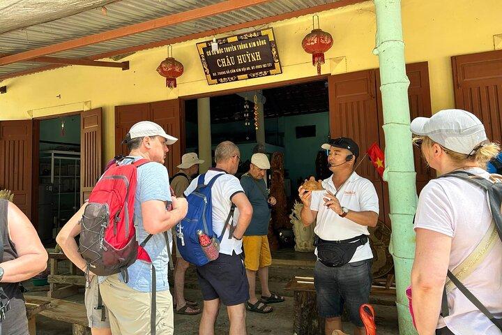 Tour de artesanías de cerámica, carpintería y pueblos de vegetales de Hoi An
