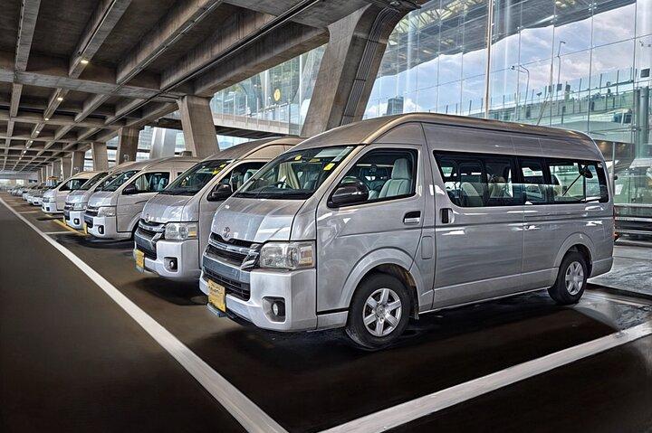 Traslado privado al aeropuerto Suvarnabhumi BKK Desde o hacia el centro BKK
