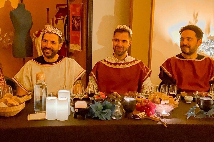Degustazione di vini dell'antica Roma a Cartagena Spagna