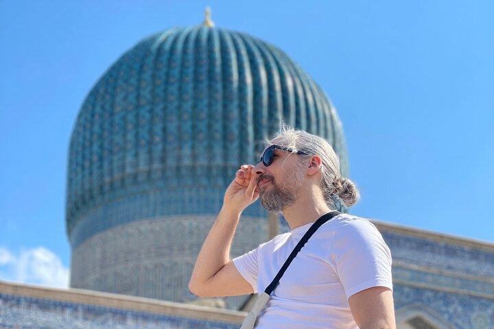 Visite de la ville de Samarkand avec un photographe professionnel