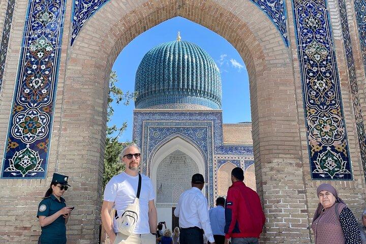 Visite de la ville de Samarkand avec un photographe professionnel
