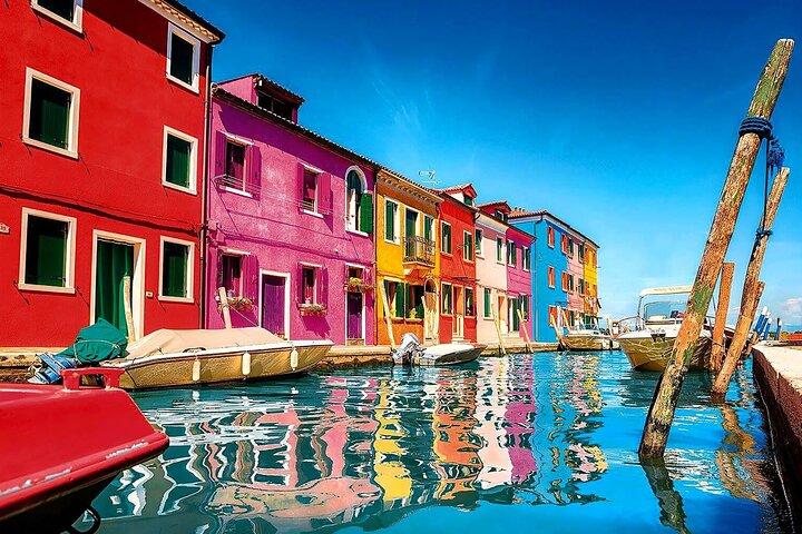 Excursão pelas Ilhas Venezianas em Murano Burano e Torcello