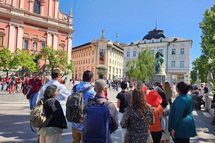 Från Zagreb: Dagstur till Ljubljana och Bledsjön