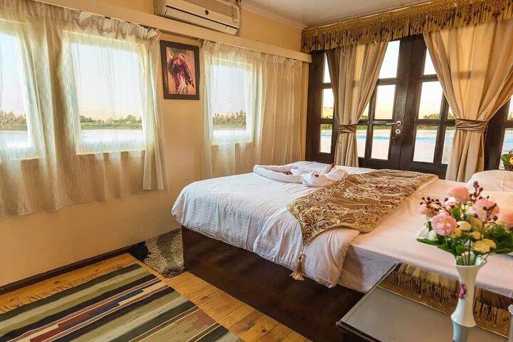 5 dias de luxo Dahabiya Nile Cruise Luxor para Aswan Tours guiados