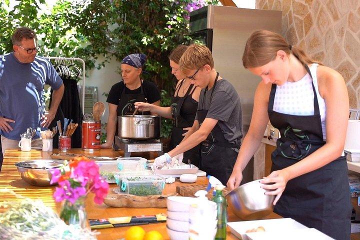 昼食付きザキントス文化の半日ギリシャ料理教室