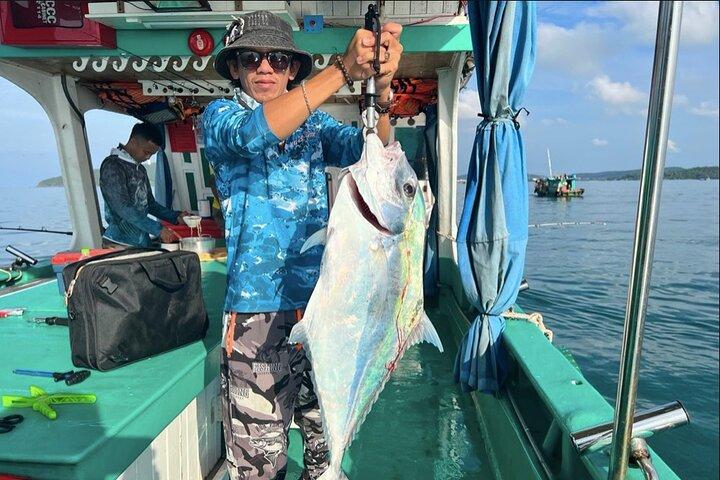 Pesca guiada de día completo en la isla de Phu Quoc