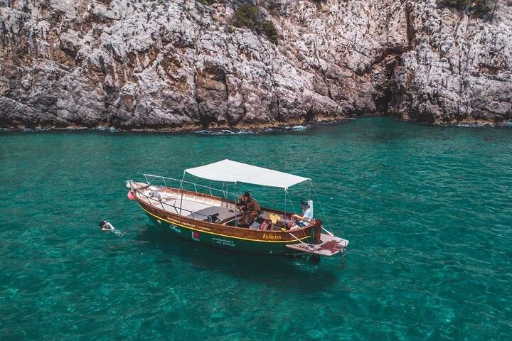 Bootstour zu den Circeo-Höhlen