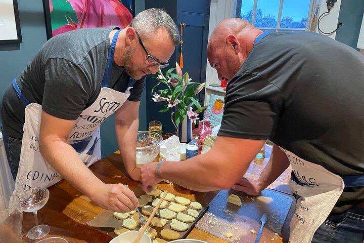Classe de culinária escocesa tradicional e jantar com Edinburgh Local