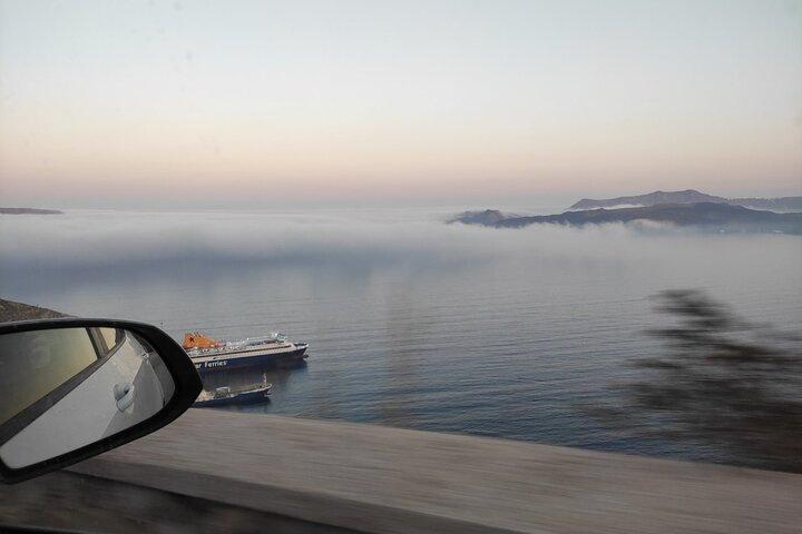 Privater Flughafentransfer Santorini