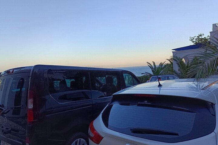 Privater Flughafentransfer Santorini